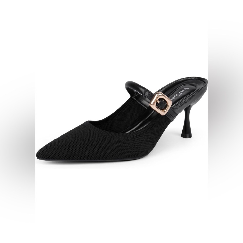 Women's Closed-Toe Mule Heels
